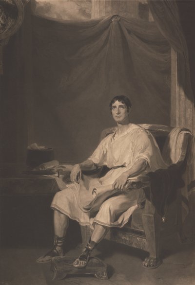John Philip Kemble mint Cato alkotó: William Ward