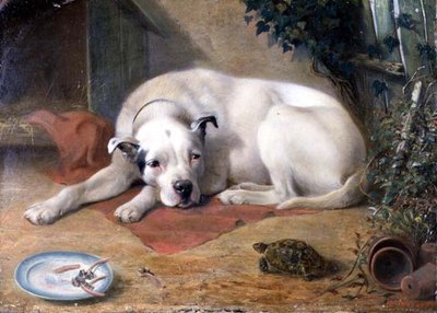 Látogató (tábla) alkotó: William Weekes