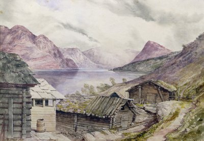 Romsdal-fjord, 1850 alkotó: William West