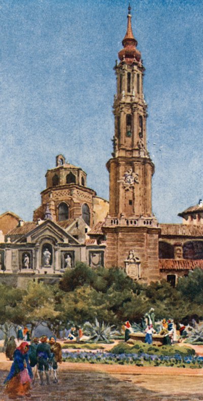 Saragossa, La Seo (színes tagok) alkotó: William Wiehe Collins