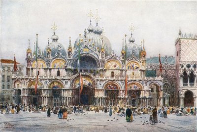 Velence. Szent Márk (színes litó) alkotó: William Wiehe Collins