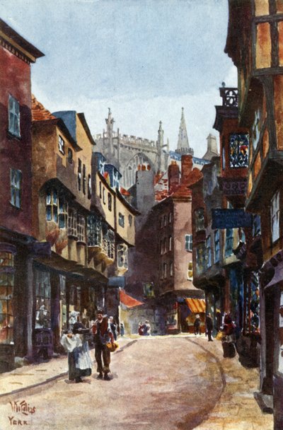 York, Stonegate (színes litó) alkotó: William Wiehe Collins