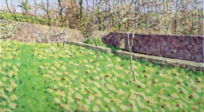 Orchard in Winter Sun, 2011 (olaj, vászon) alkotó: William Wilkins