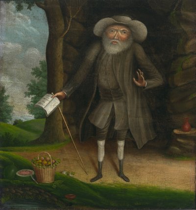 Benjamin Lay, c. 1750-1758. alkotó: William Williams