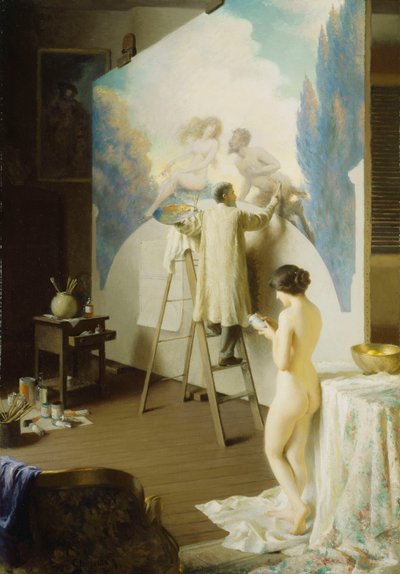 A festő, 1913 alkotó: William Worcester Churchill
