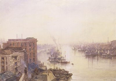 Az Adelaide Hotel medencéje, a London Bridge alkotó: William Wyld