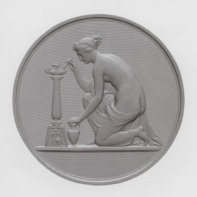 A tudomány az élet lámpáját igazgatja (metszet) alkotó: William Wyon