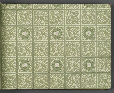 Tapéta mintakönyv, 1917 előtt (nyomtatott) alkotó: William and Company Morris