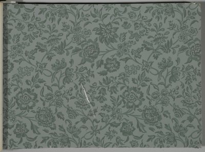 Tapéta mintakönyv, 1917 előtt (nyomtatás) alkotó: William and Company Morris