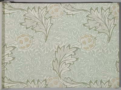 Tapéta mintakönyv, 1917 előtt (nyomtatott) alkotó: William and Company Morris