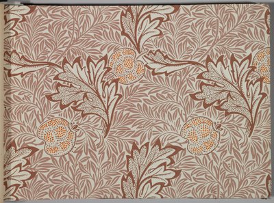 Tapéta mintakönyv, 1917 előtt (nyomtatott) alkotó: William and Company Morris