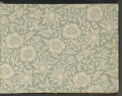 Tapéta mintakönyv, 1917 előtt (nyomtatott) alkotó: William and Company Morris