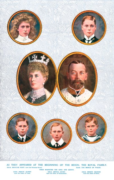 A királyi család, 1935 alkotó: William and Daniel Downey