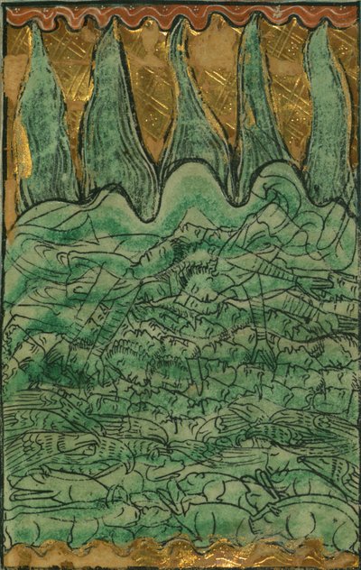 Noé özönvize (1Mózes 7-11-24) alkotó: William de Brailes