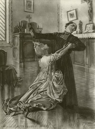 Manon, III. felvonás iii. jelenet (mélynyomás) alkotó: William de Leftwich Dodge