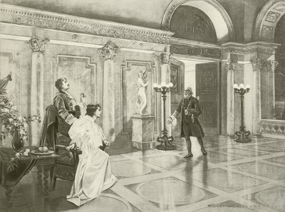 Mignon, III. felvonás viii. jelenet (metszet) alkotó: William de Leftwich Dodge