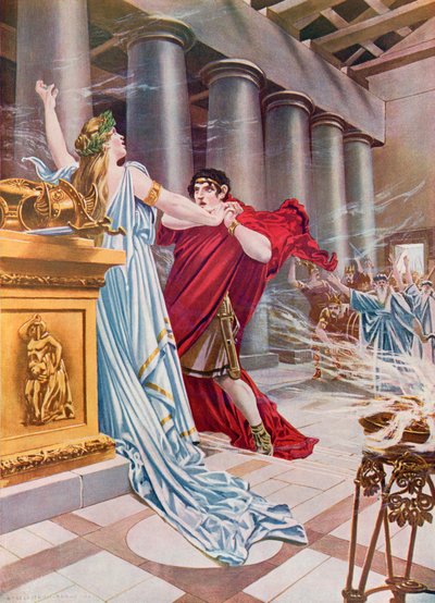 Norma, II. felvonás x jelenet alkotó: William de Leftwich Dodge