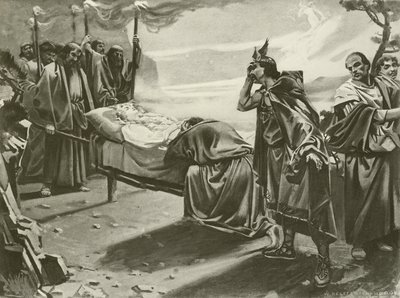 Tannhauser, III. felvonás utolsó jelenet (metszet) alkotó: William de Leftwich Dodge