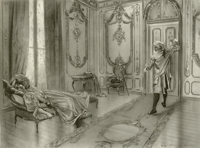 Figaro házassága, I. felvonás IX. jelenet (mélynyomás) alkotó: William de Leftwich Dodge