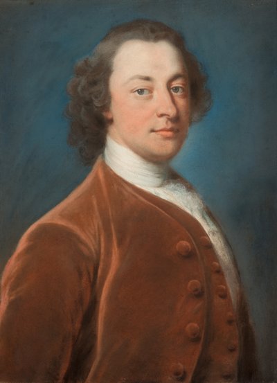 Egy úriember portréja (pasztell rajz) alkotó: William of Bath (attr. to) Hoare