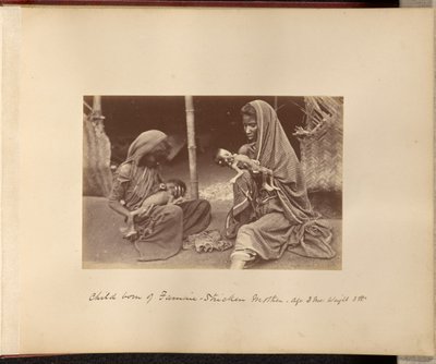 Éhínség sújtotta anya gyermeke - Kor: 3 hónap, Súly: 3 font. alkotó: Willoughby Wallace Hooper