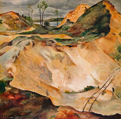 "The Sandpit", 1921 alkotó: Willy Jaeckel