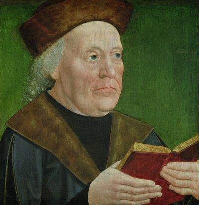 Hermann Langenbeck polgármester, 1515 körül (olaj, tölgyfa panel) alkotó: Wilm Dedecke