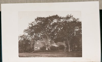 Az 1636-ban épült régi Fairbanks-ház a massachusettsi Dedhamben. alkotó: Wilson Flagg