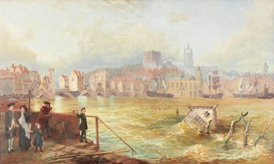 Az utolsó régi Tyne-híd, 1900 alkotó: Wilson Hepple