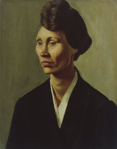 Egy fiatal nő portréja alkotó: Winifred Knights