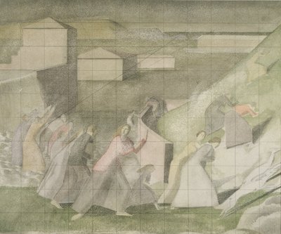 Tanulmány az özönvíz számára alkotó: Winifred Knights