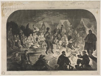 Egy kellemes táborozás a Potomac-folyónál alkotó: Winslow Homer