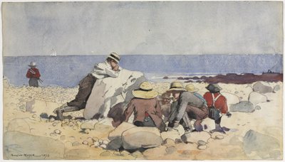Kagylósütés alkotó: Winslow Homer