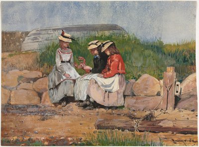 Egy halász lánya alkotó: Winslow Homer