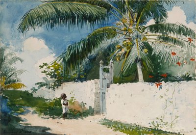 Egy kert Nassauban alkotó: Winslow Homer