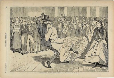 Egy párizsi bál-tánc a kaszinóban alkotó: Winslow Homer