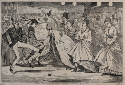 Egy párizsi bál – Tánc a Mabille-ben, Párizs alkotó: Winslow Homer