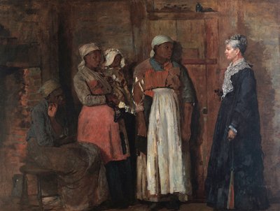 Látogatás az öreg úrnőtől alkotó: Winslow Homer
