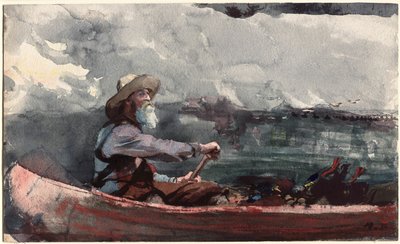 Adirondacks útmutató alkotó: Winslow Homer
