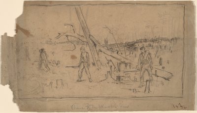 A Skirmish Line előrehaladása alkotó: Winslow Homer