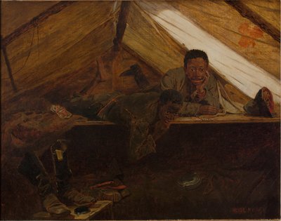 Katonai csizmák alkotó: Winslow Homer