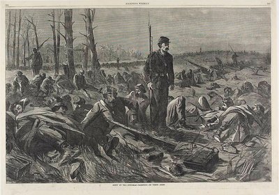 A Potomac-hadsereg a karjukon alszik alkotó: Winslow Homer