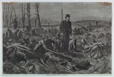 A Potomac serege – Karjukon alszik alkotó: Winslow Homer
