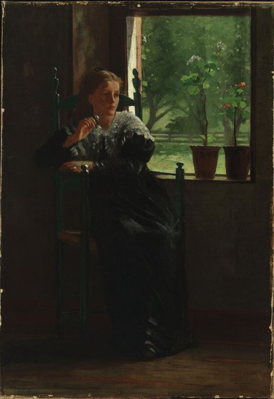 Az ablaknál alkotó: Winslow Homer