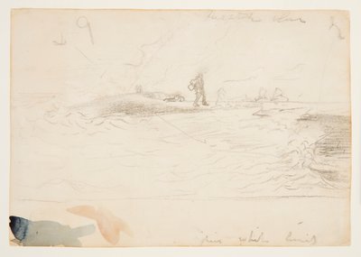 Beach Scene, Anglia alkotó: Winslow Homer