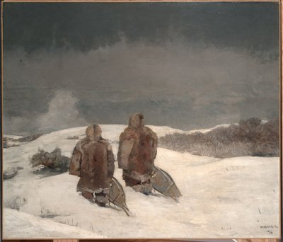 Fagypont alatt alkotó: Winslow Homer