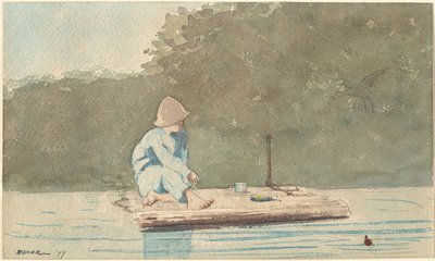 Fiú a tutajon alkotó: Winslow Homer