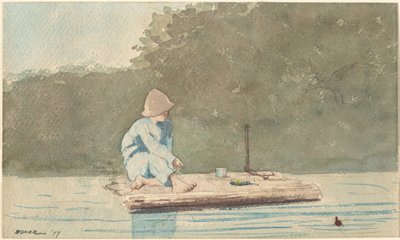 Fiú tutajon, 1879. alkotó: Winslow Homer