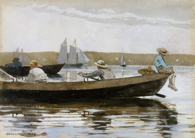 Fiúk dórban, 1873. alkotó: Winslow Homer