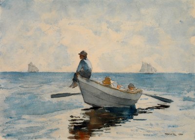 Fiúk dórban, 1880. alkotó: Winslow Homer